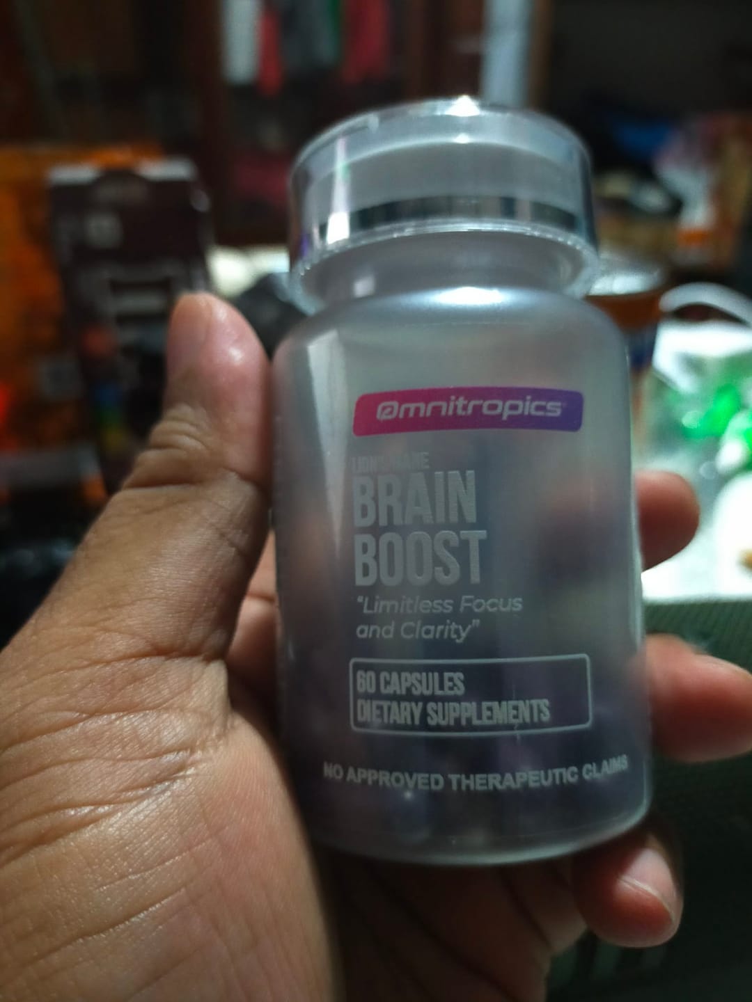 Customer photo review of Omnitropics™ Brain Boost Premium Lion's Mane (25% OFF)
