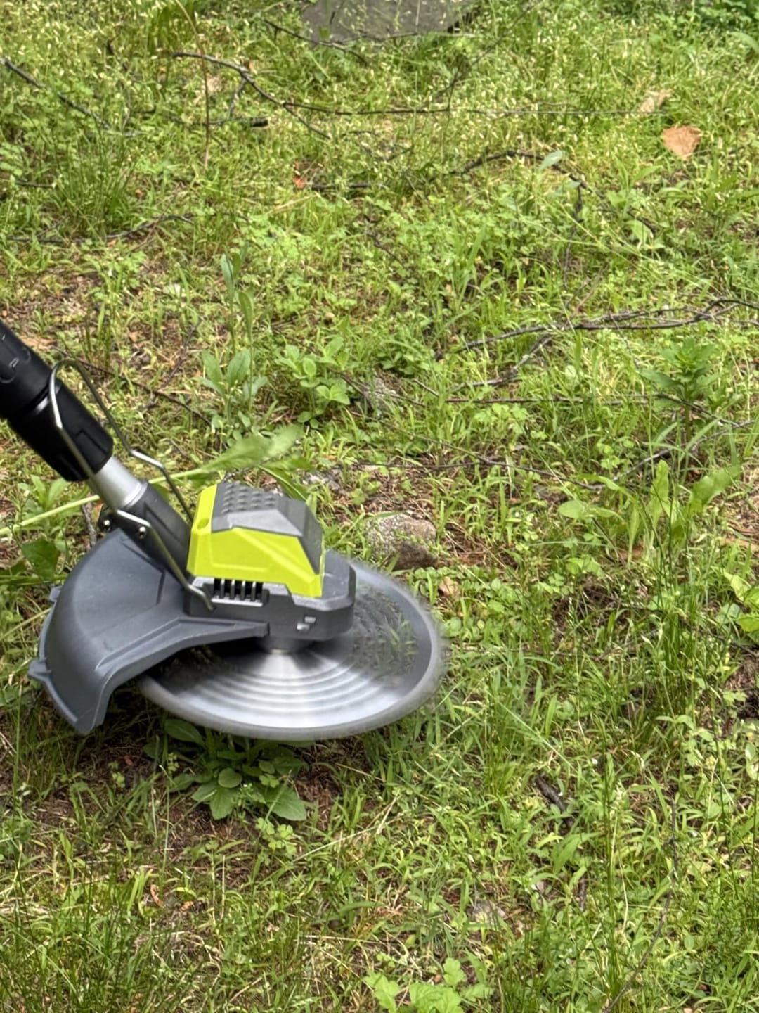 Customer photo review of TurfVolt - 5in1 Cordless Grass Trimmer & Mower