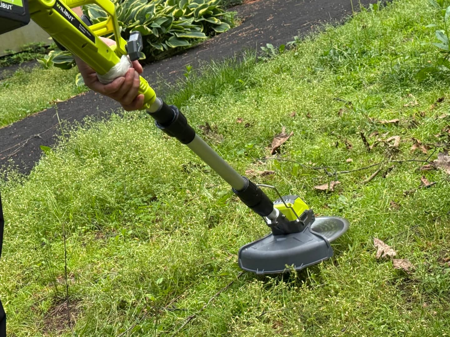 Customer photo review of TurfVolt - 5in1 Cordless Grass Trimmer & Mower