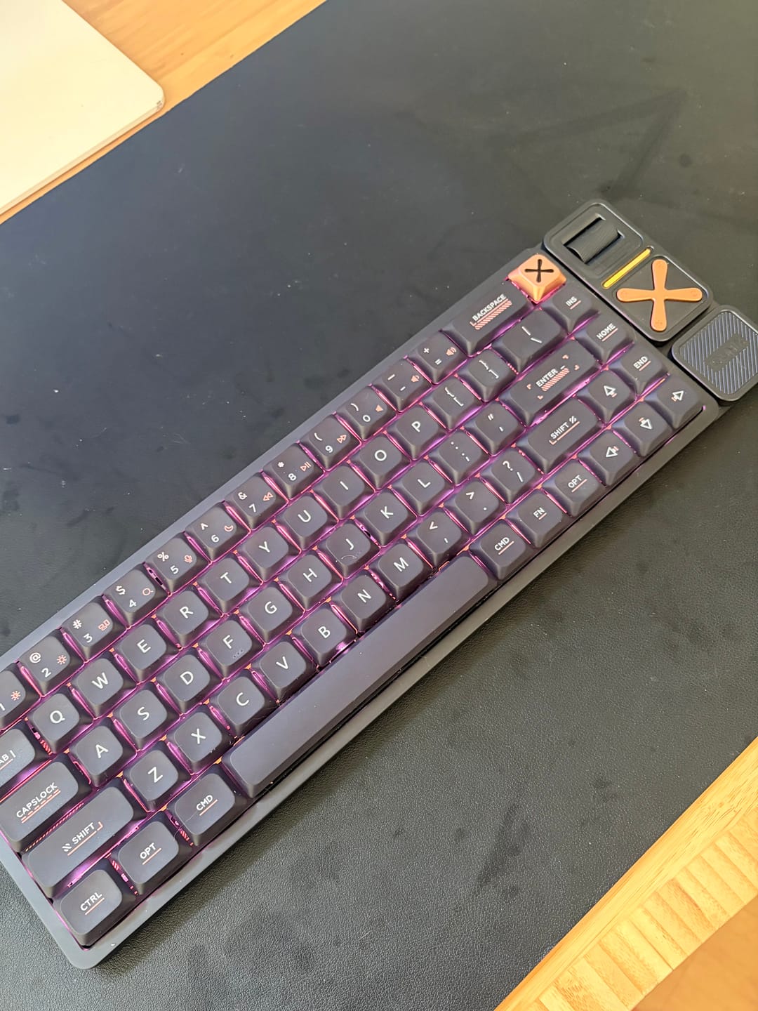Customer photo review of IQUNIX Magi65 Aluminum Low Profile Mechanical Keyboard