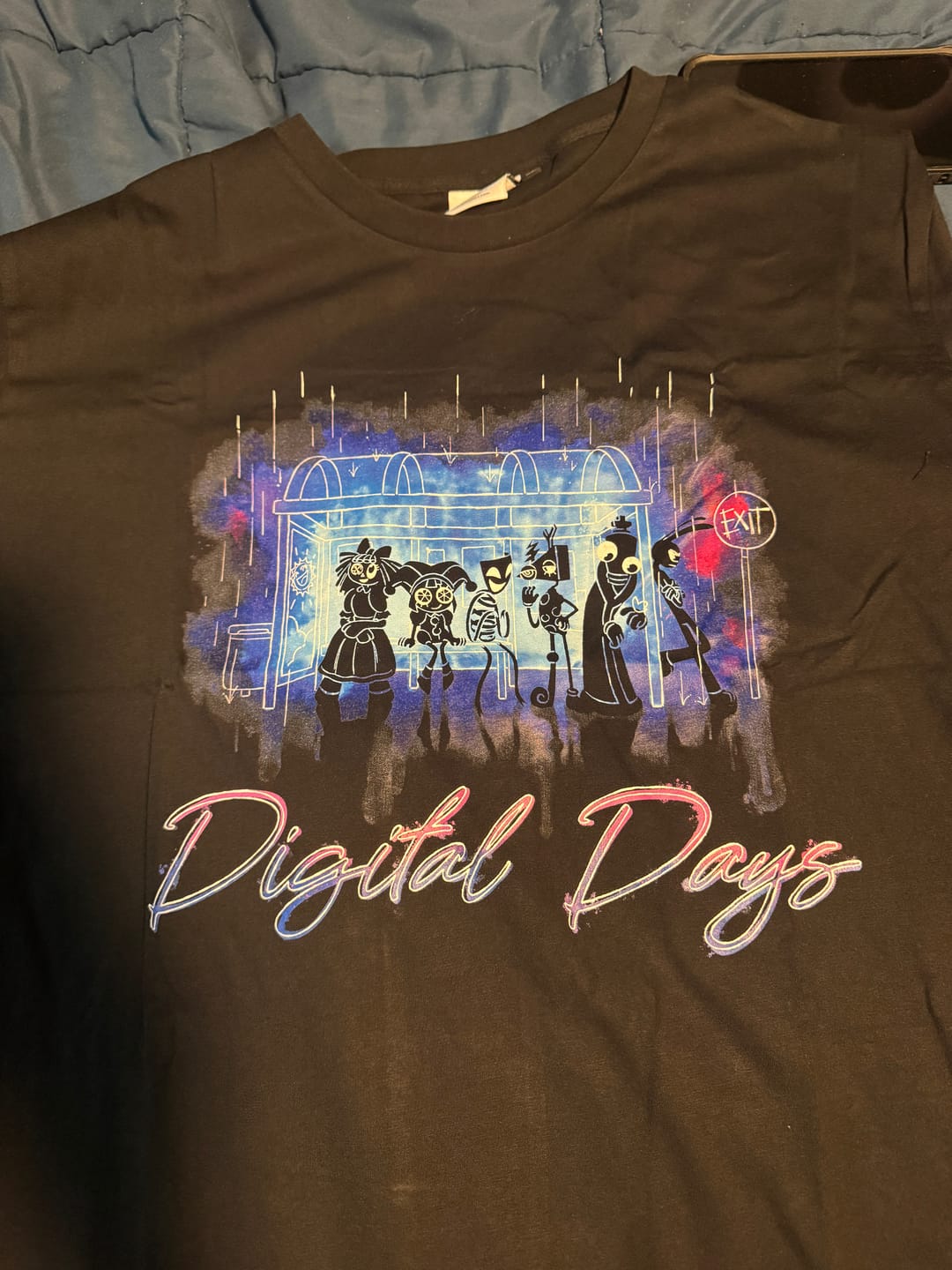 Customer photo review of Digital Days T-shirt