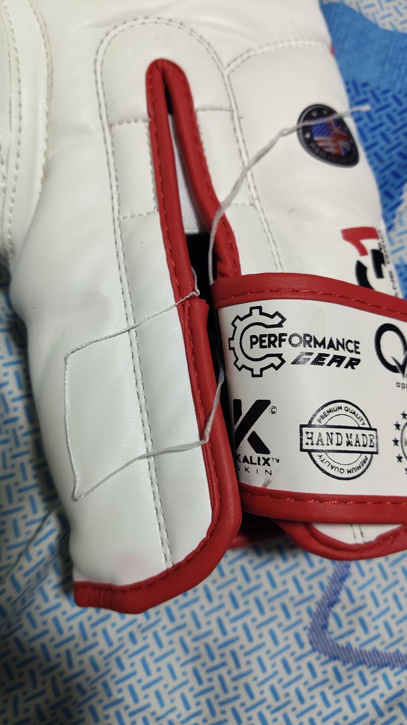 Customer photo review of Guantes de Boxeo Ego F7
