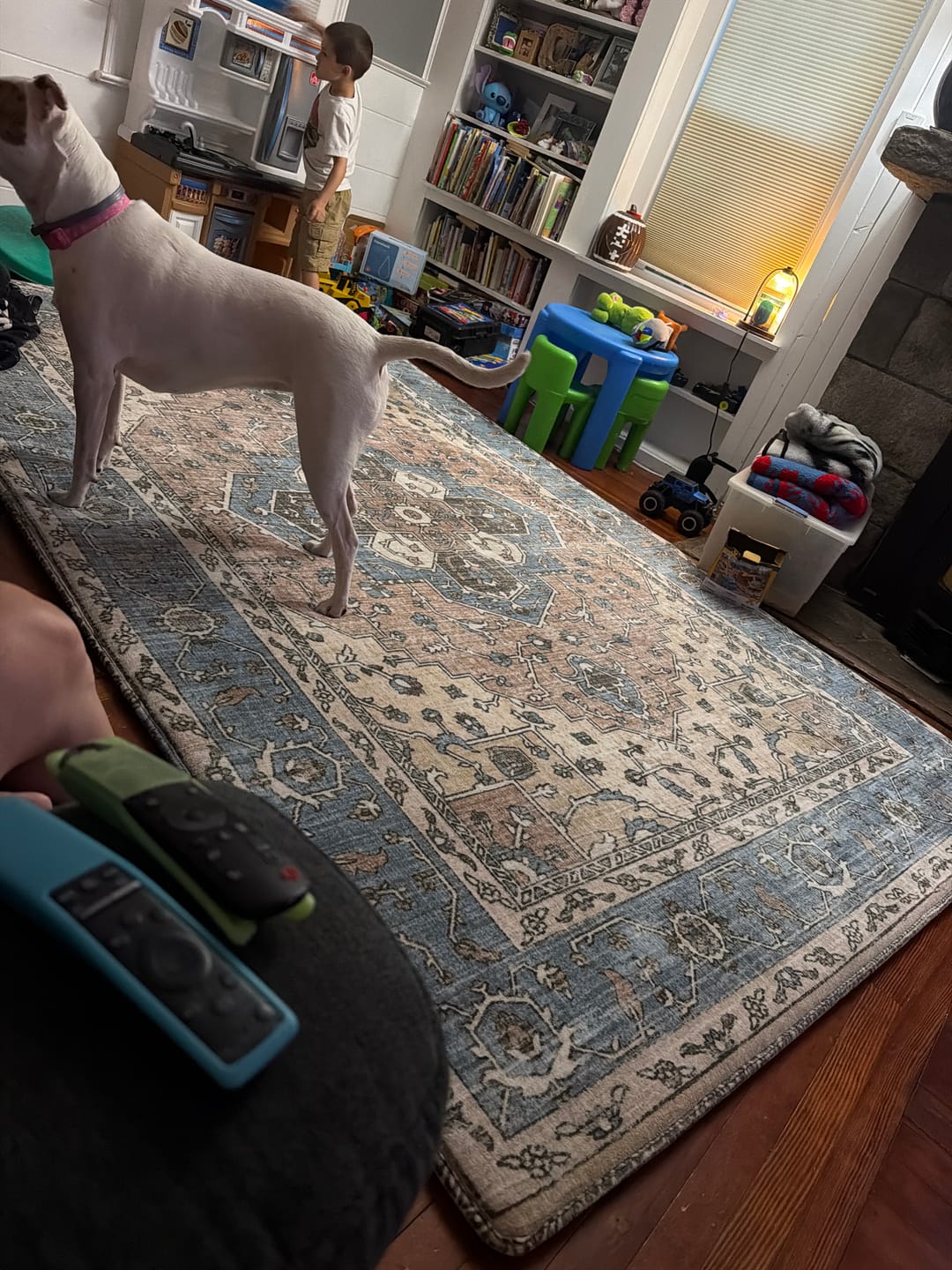 Customer photo review of Designer Relax Mat - 1.4" Thick Foam Base