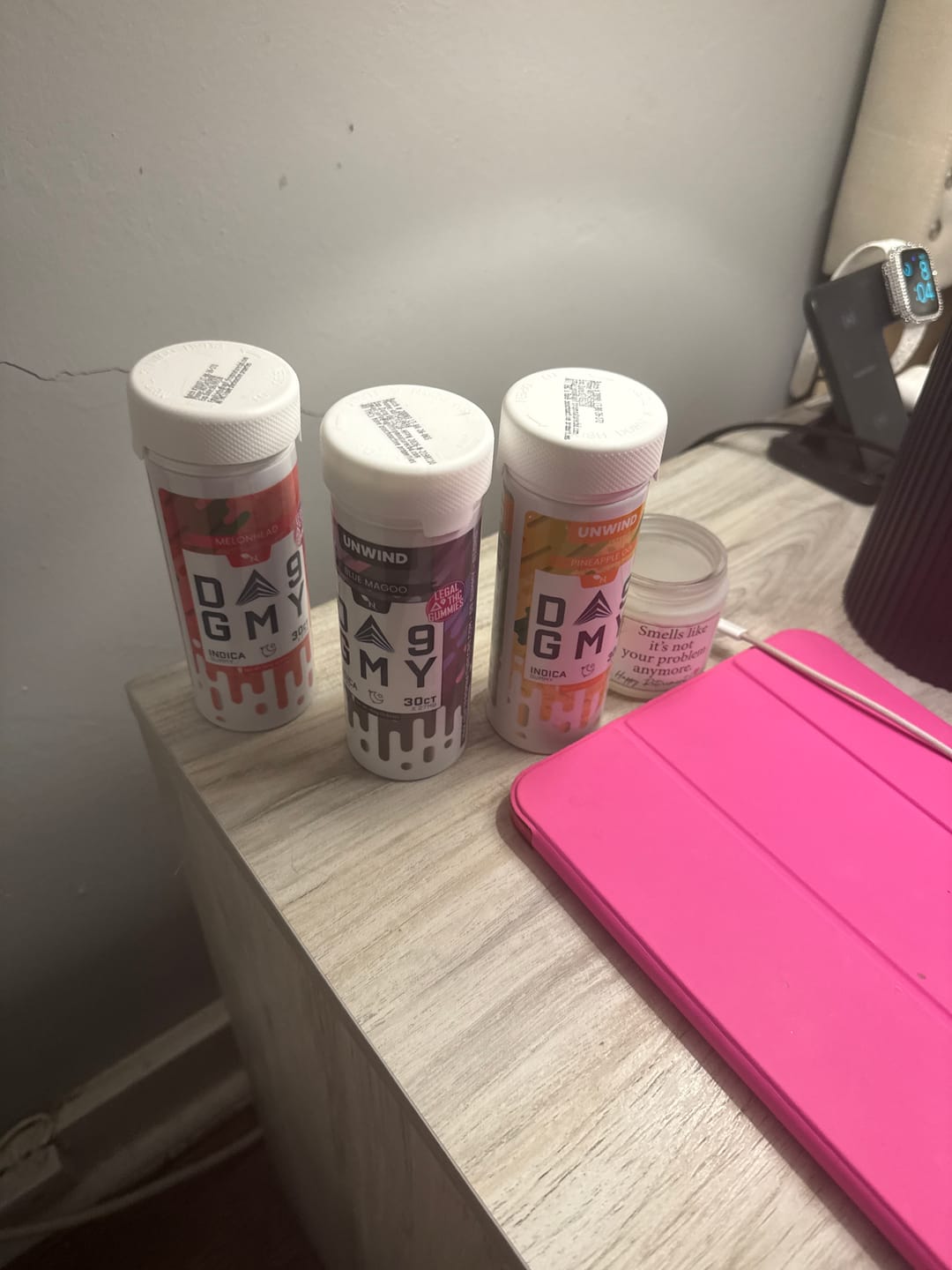 Customer photo review of DELTA 9 GUMMIES - 30CT Pineapple OG 810mg (15mg ea.) – INDICA