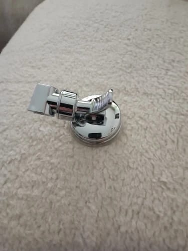 Customer photo review of Adjustable Suction Cup Shower Head Holder (No Drill)