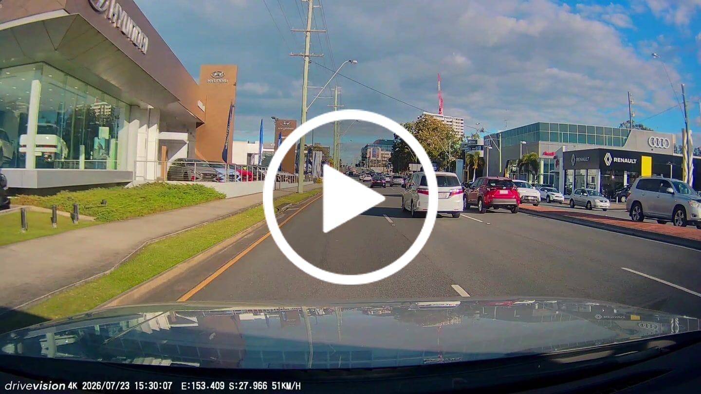 Customer video review of 4K Dashcam