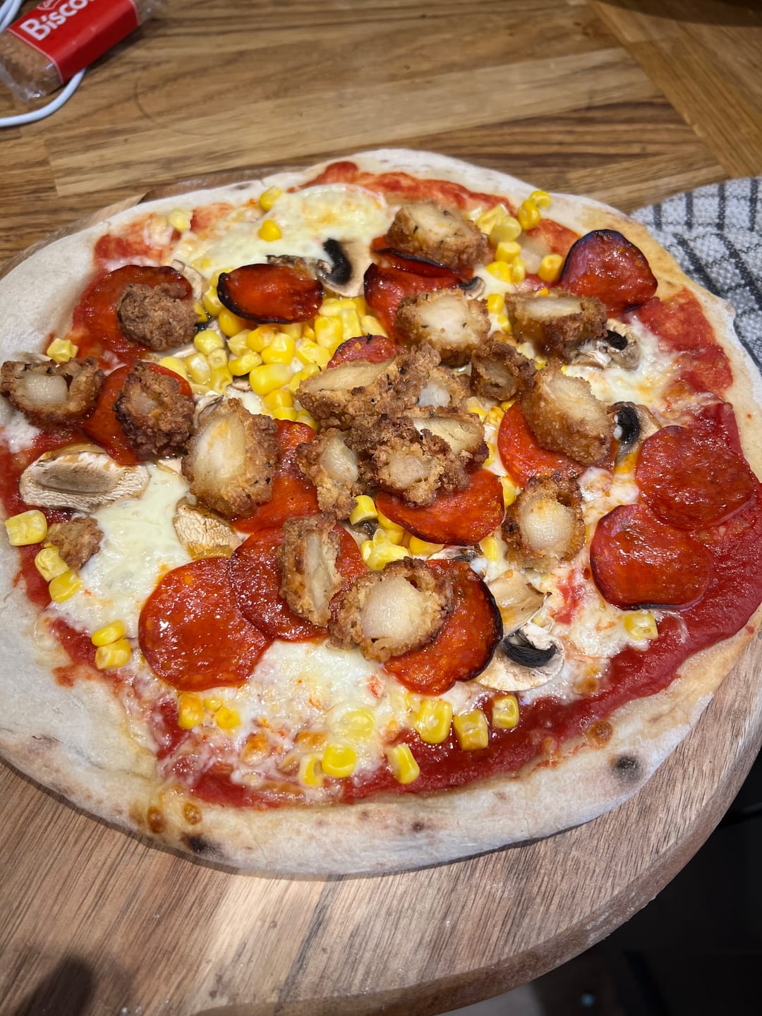 Customer photo review of Sourdough Pizza Bases
