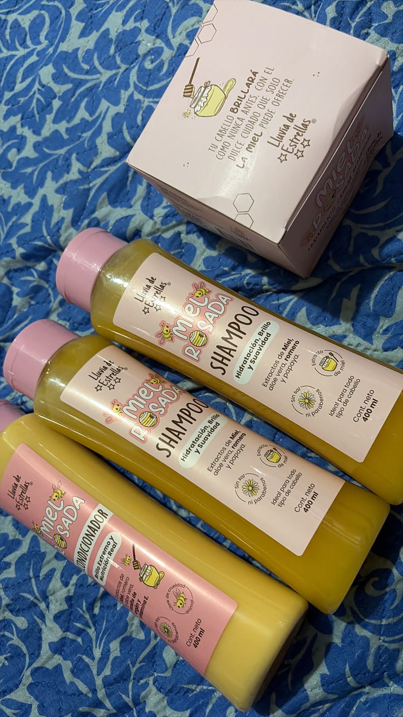 Customer photo review of SHAMPOO MIEL ROSADA