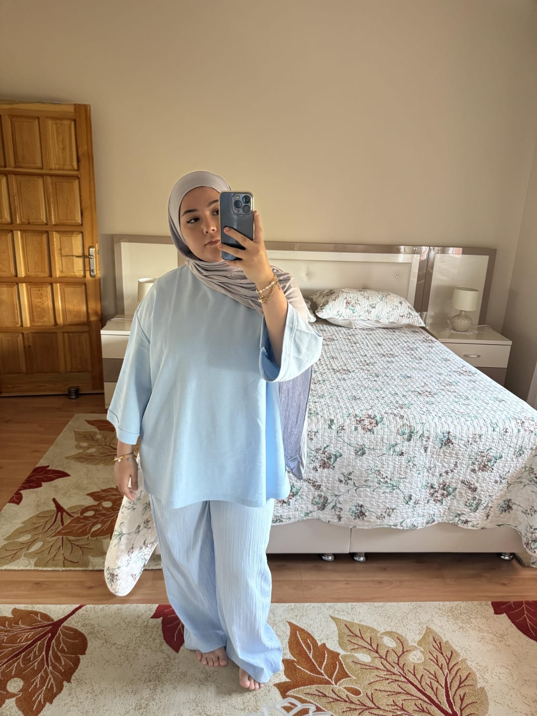 Customer photo review of Oversized Shirt Nura