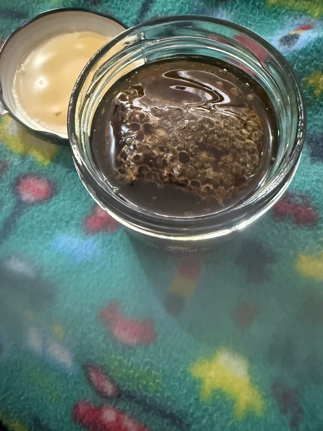 Customer photo review of Miel Con Panal Origen Tierra Alta Córdoba