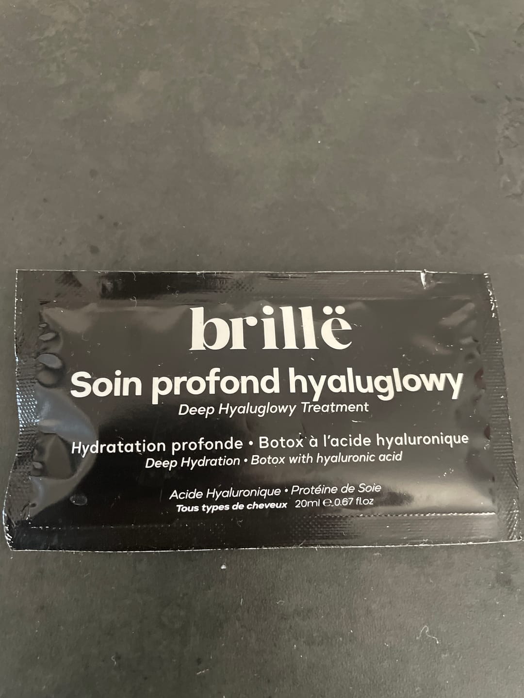Customer photo review of Échantillon offert - Soin Profond