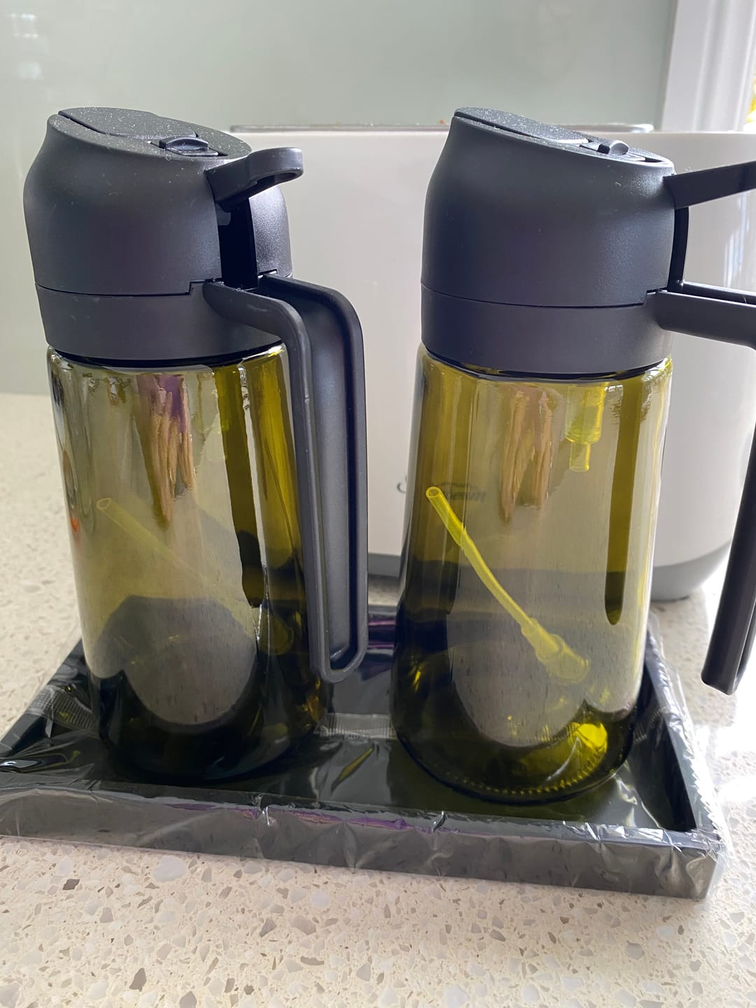Customer photo review of 2 in 1 Oil Dispenser