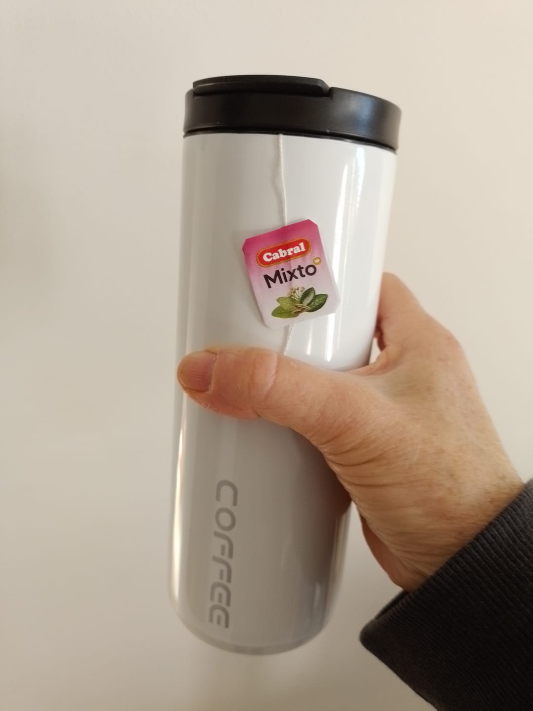 Customer photo review of Vaso Térmico De Acero Inoxidable Frío Calor 550ml