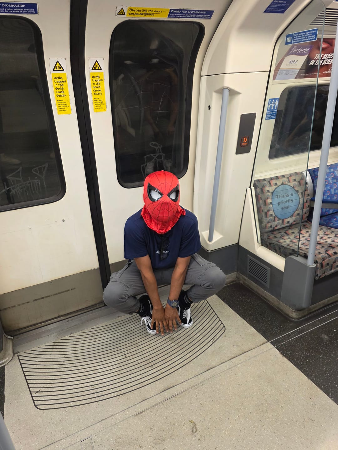 Customer photo review of The OG Spidey Gear™ - Winking Mask