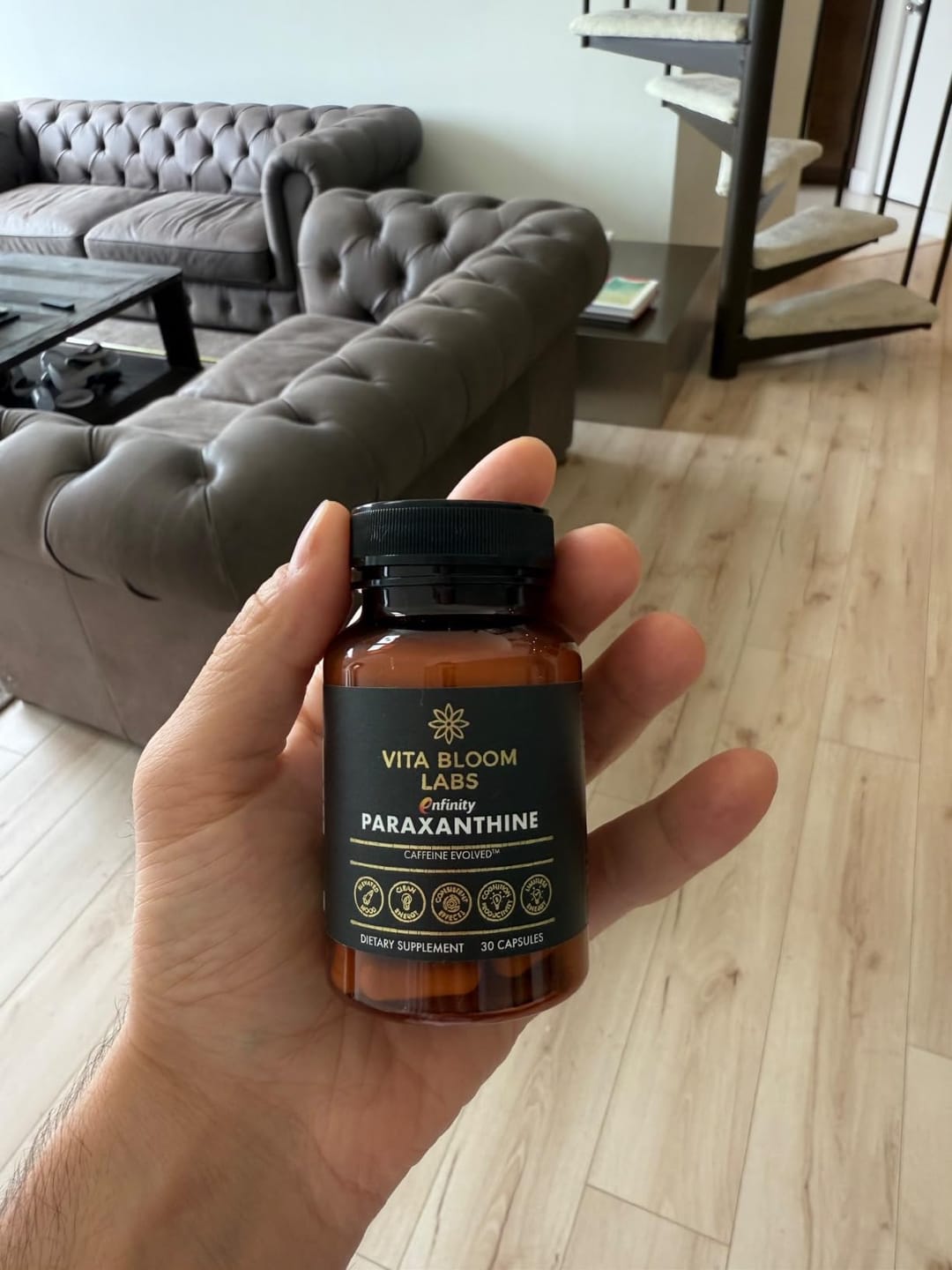 Customer photo review of Enfinity® Paraxanthine (Clean Energy)