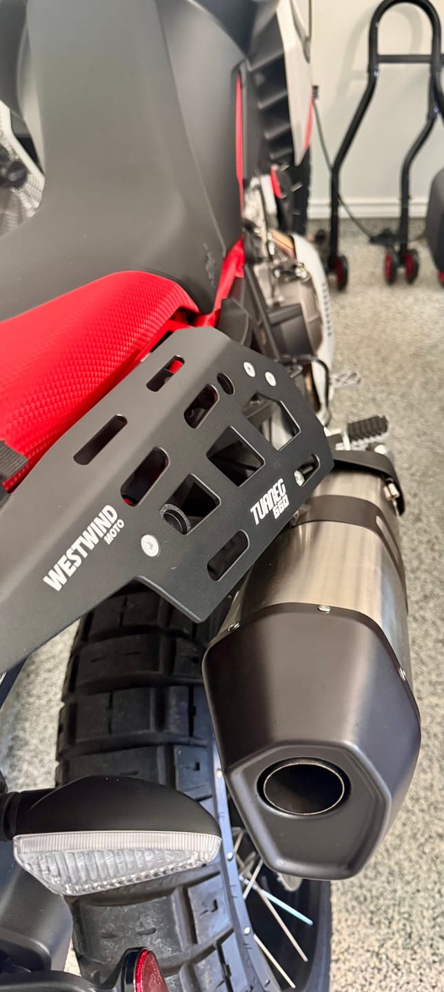 Customer photo review of Aprilia Tuareg 660 Ranger-Wilds Racks