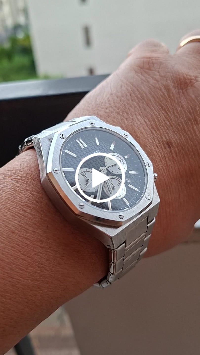 Customer video review of Curren Atene® orologio uomo acciaio
