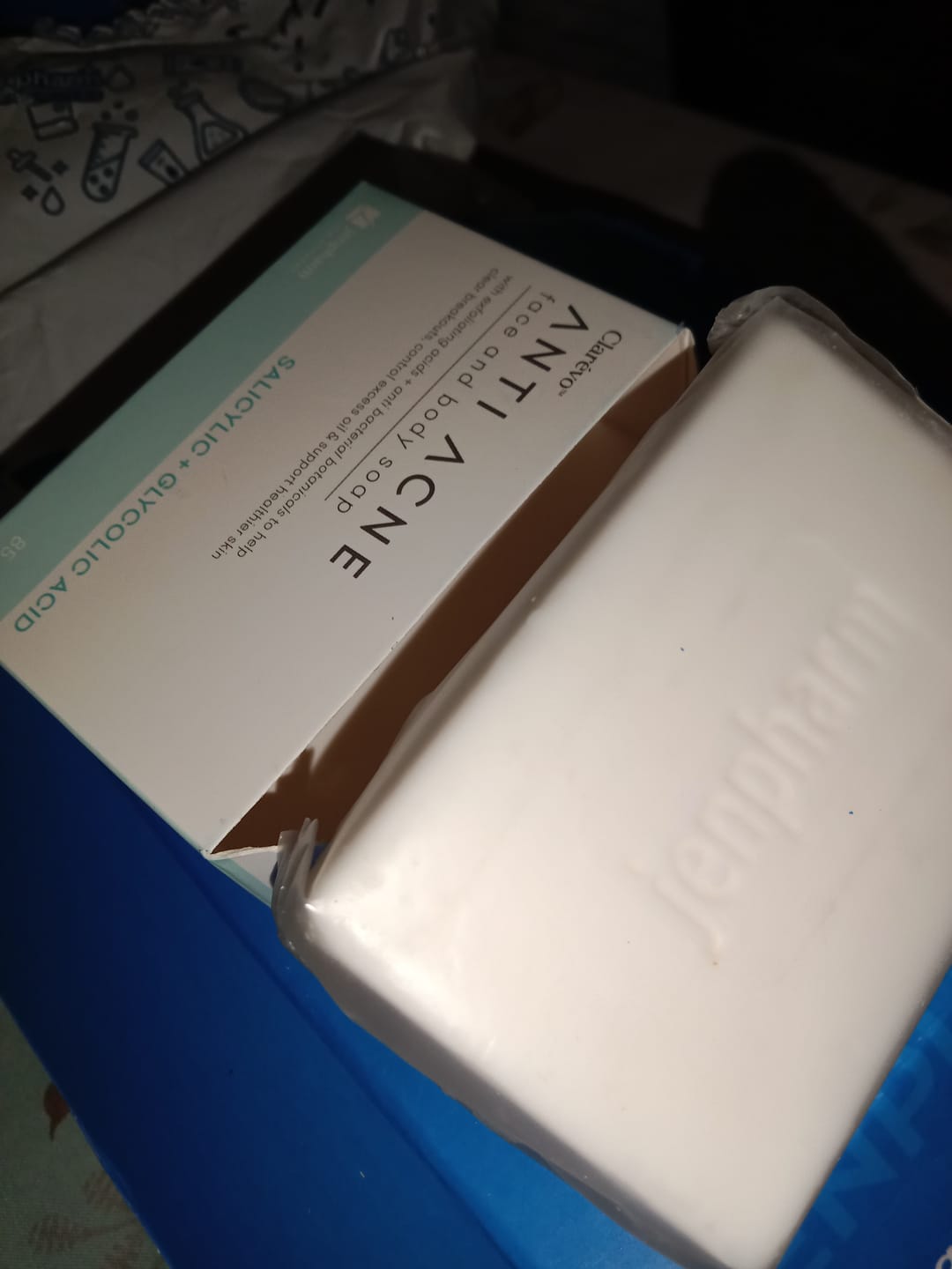 Customer photo review of Clarevo Anti Acne Soap