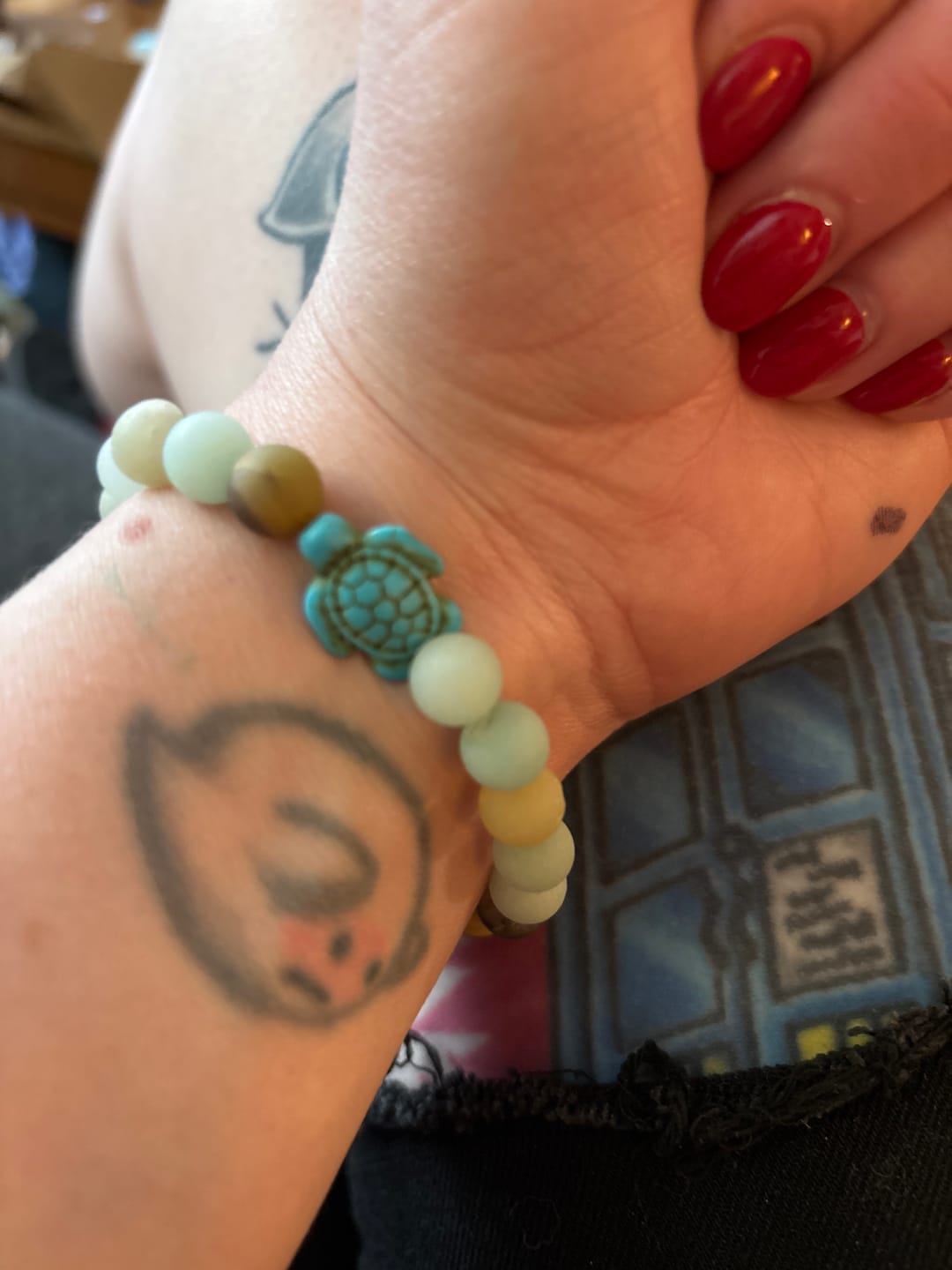 Customer photo review of The Journey Bracelet