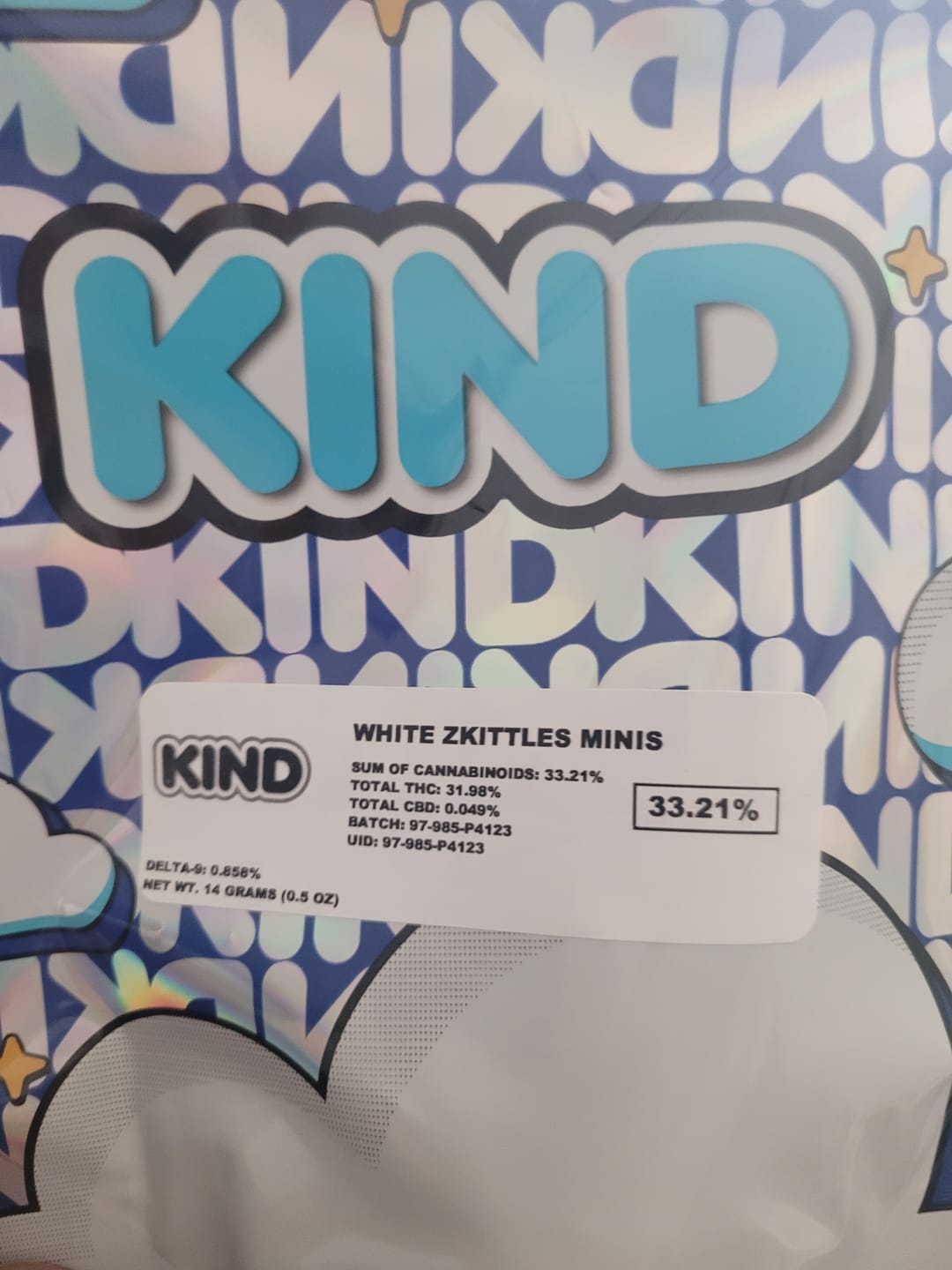 Customer photo review of White Zkittles - 14 Grams Minis - Hybrid