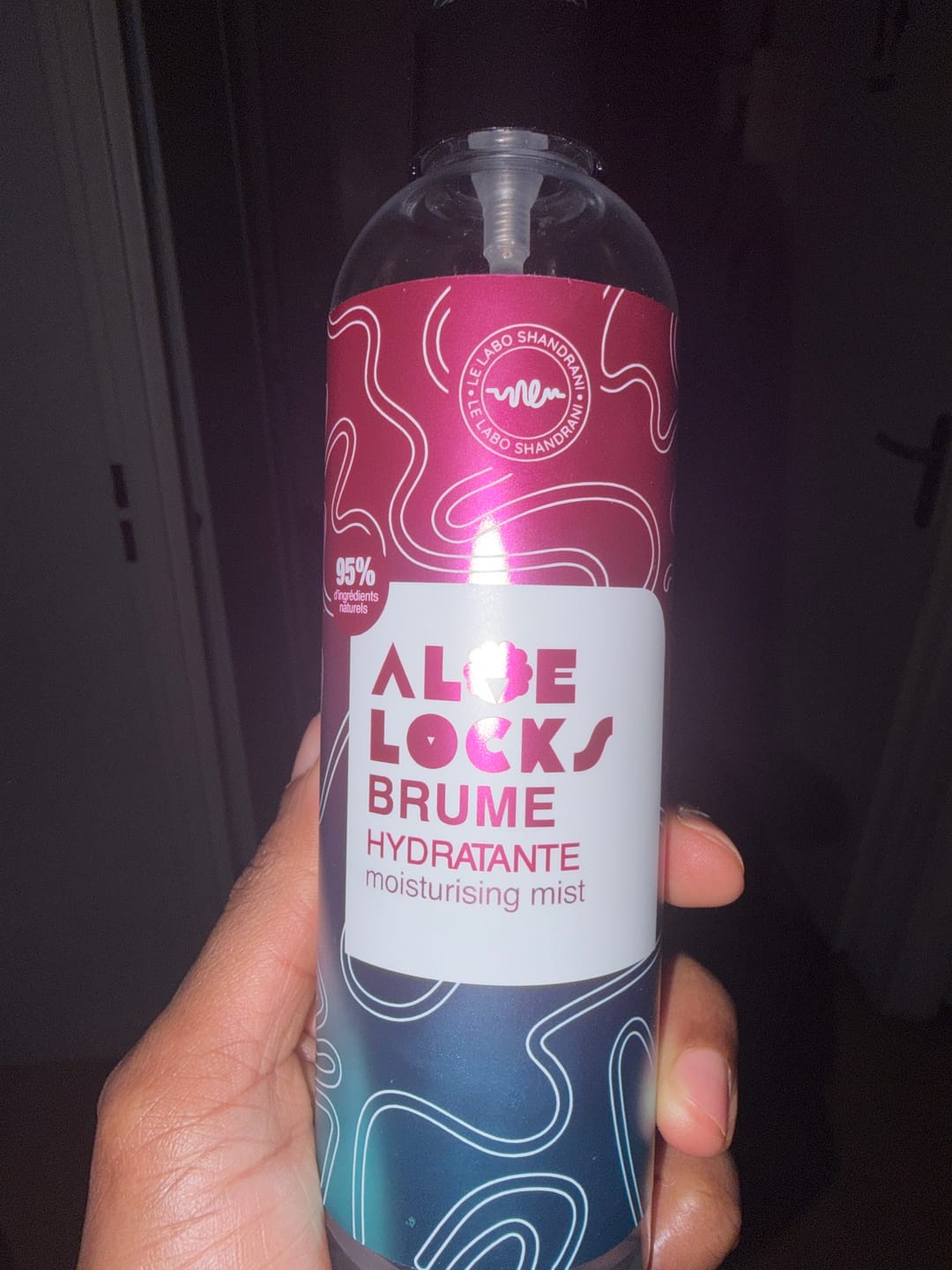 Customer photo review of Aloé Locks - Brume Hydratante & rafraîchissante