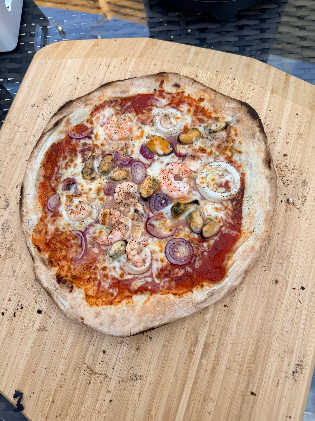 Customer photo review of Sourdough Pizza Bases