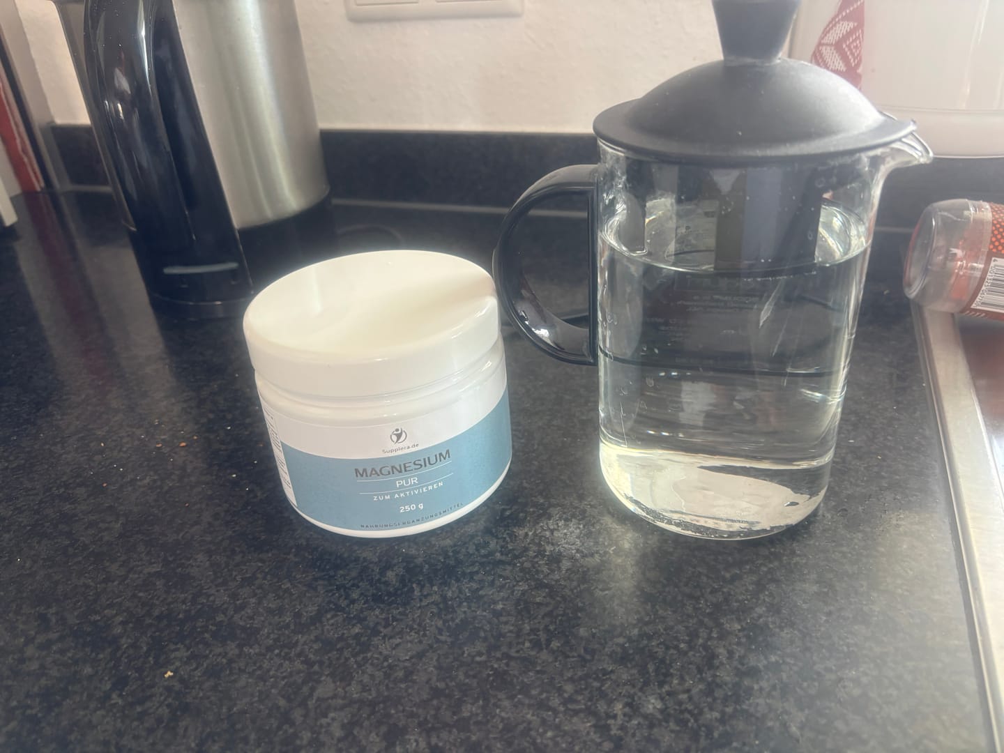 Customer photo review of Ionisches Magnesium 250g Dose