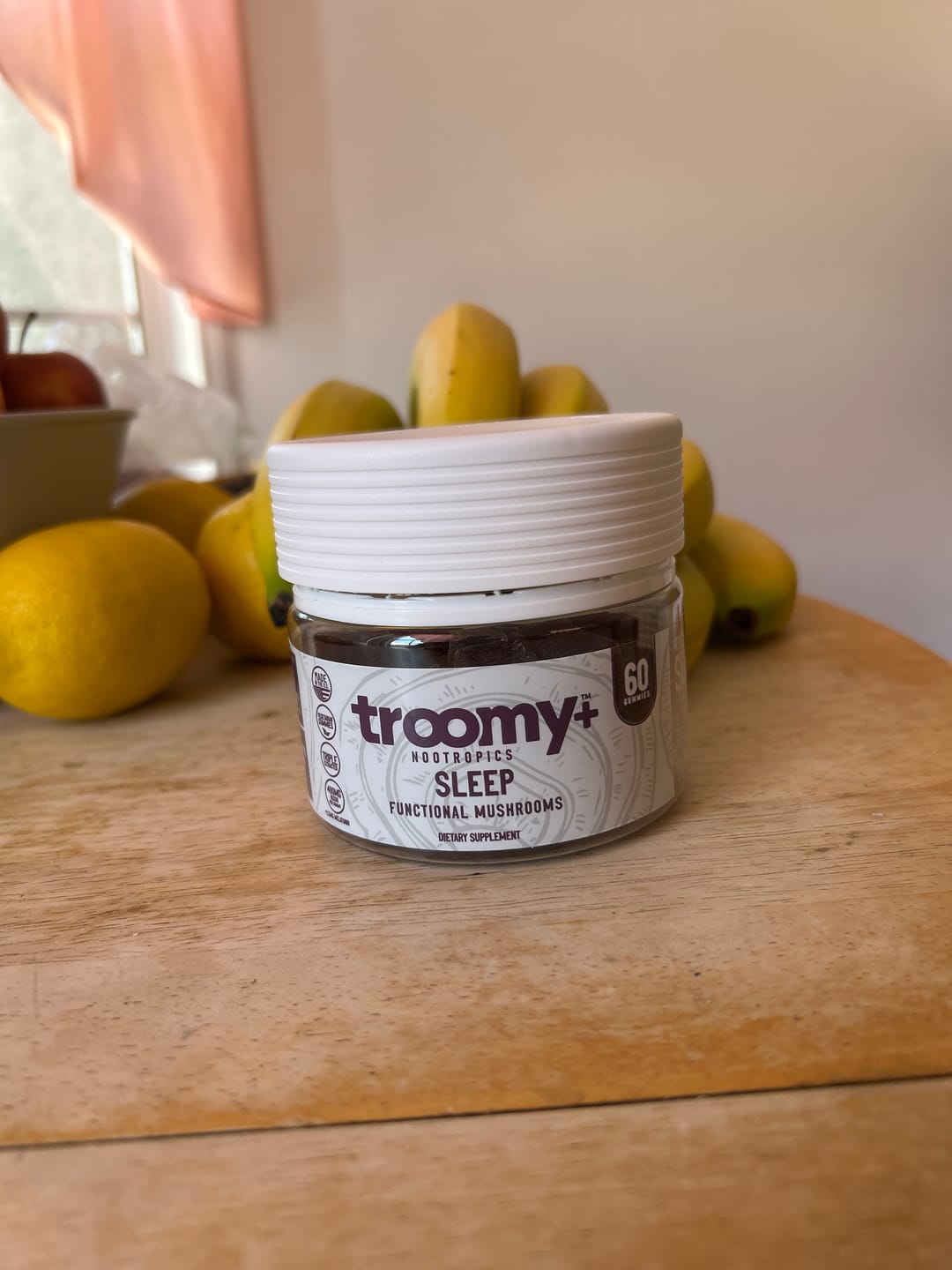 Customer photo review of Sleep: Reishi + Melatonin Gummies