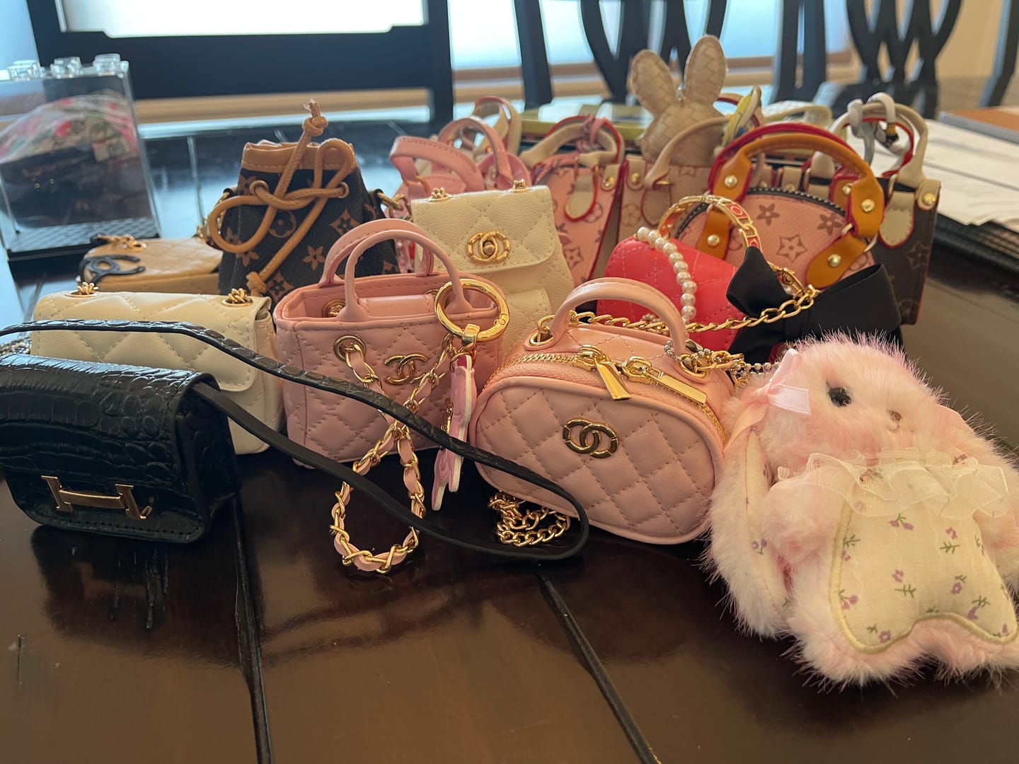 Customer photo review of RUBY LEATHER MINI BAG