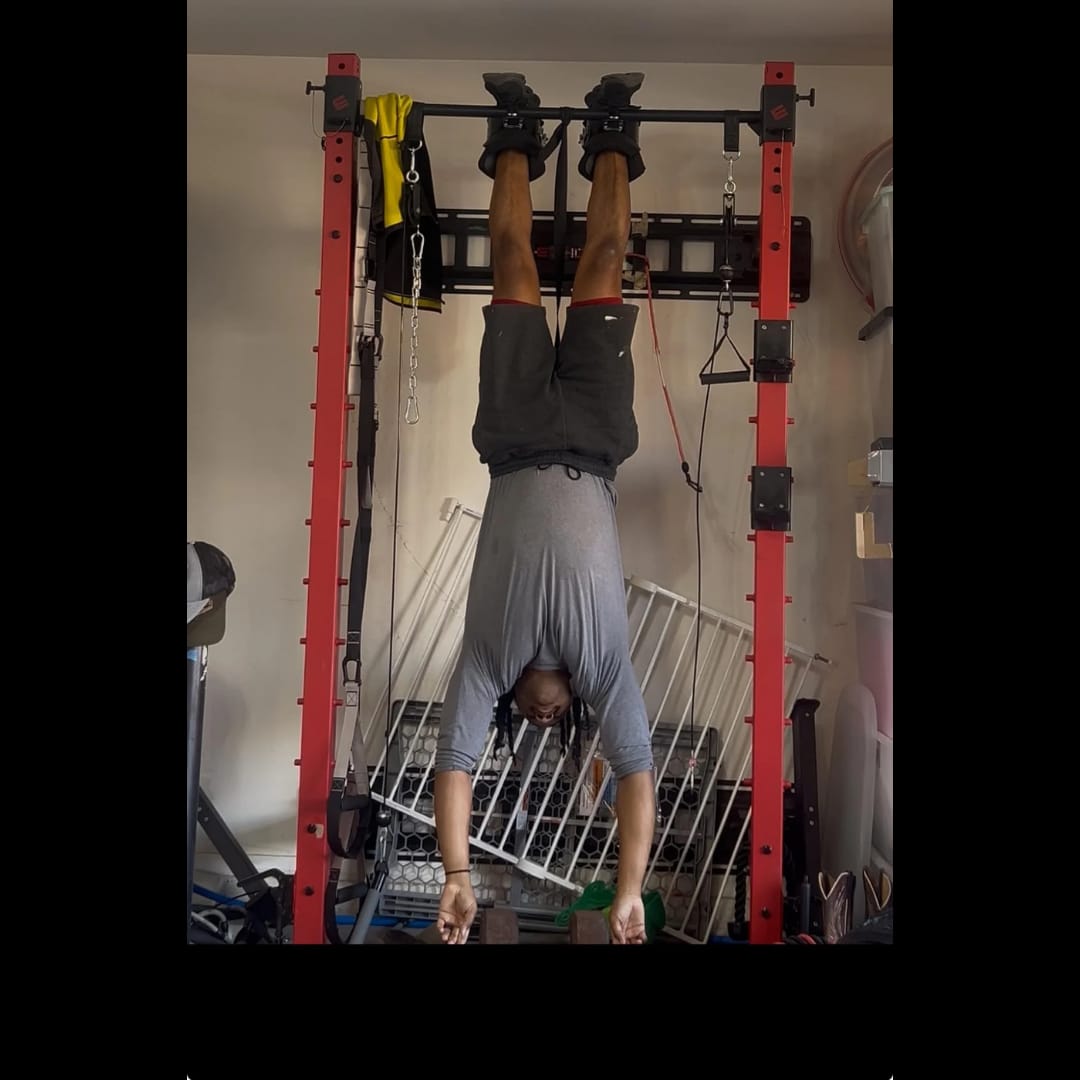Customer photo review of GravityBoots™ Spinal Decompression