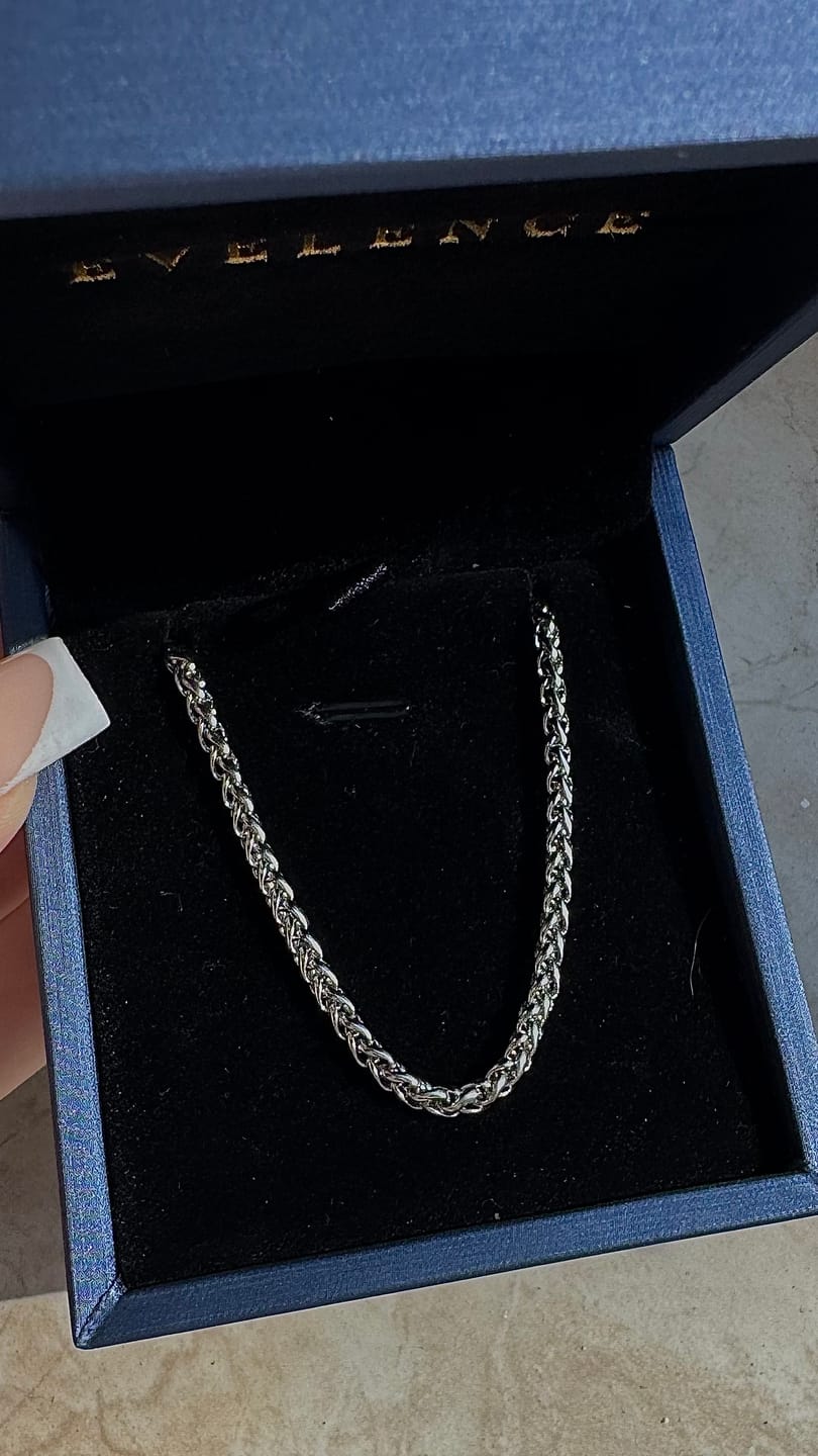 Customer photo review of Wheat Kette 3mm - Silber