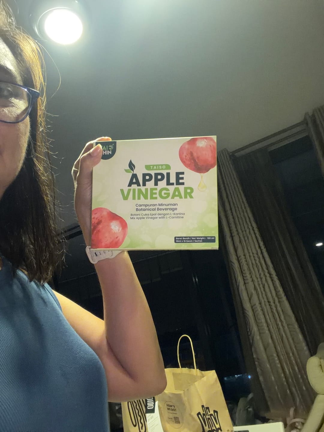 Customer photo review of Taiso Apple Cider Vinegar