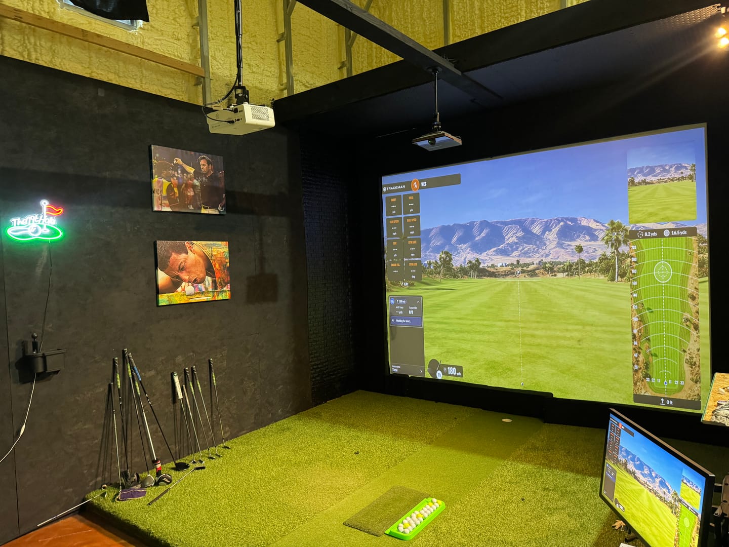 Customer photo review of Happy Gilmore Wall Art
