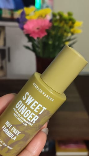 Customer photo review of [Nut-Free] Sweet Ginger Dry Oil for Sensitive Skin