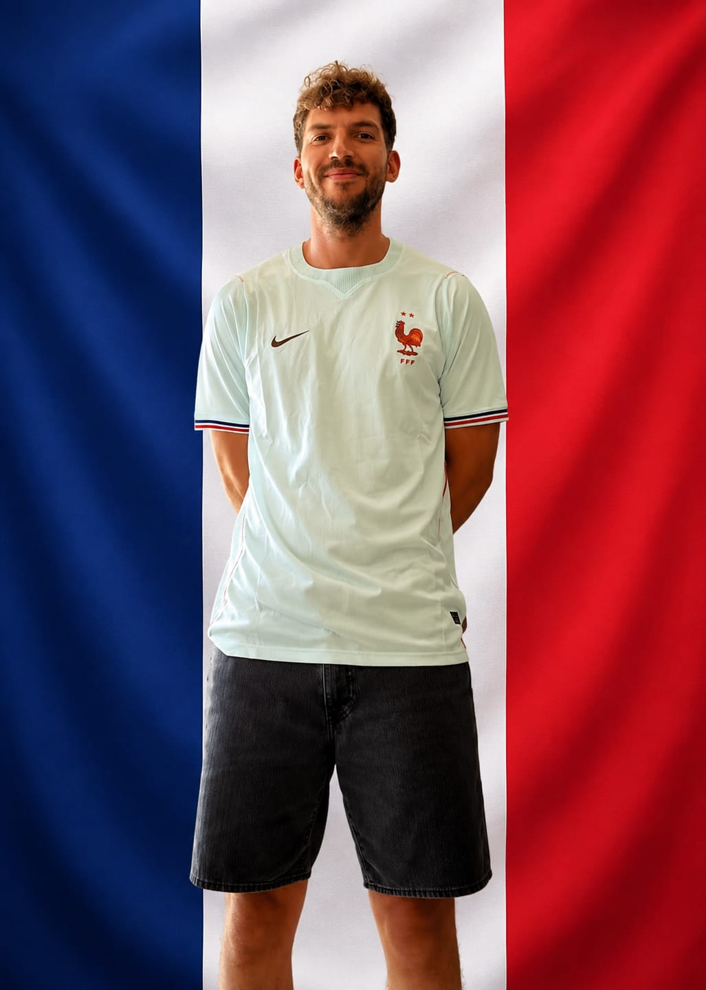 Customer photo review of Maillot France extérieur 2026