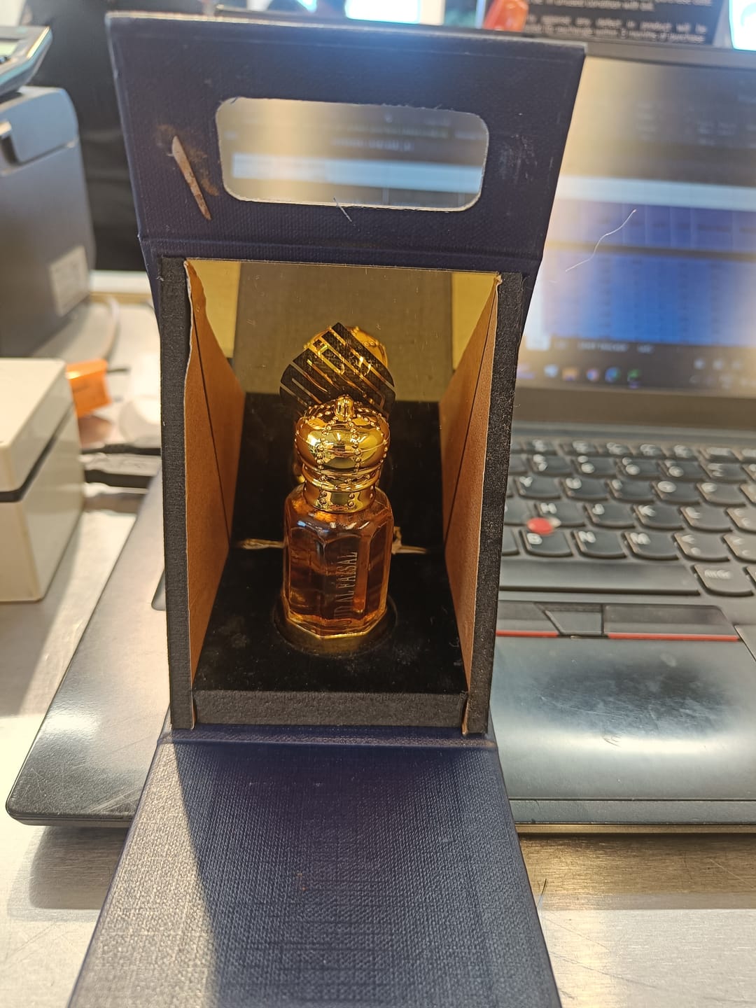 Customer photo review of Oud Al Faisal – 12ml Premium Roll-On Attar | Signature Creation by Al Ahmed CEO | Long Lasting Luxury Oud Perfume