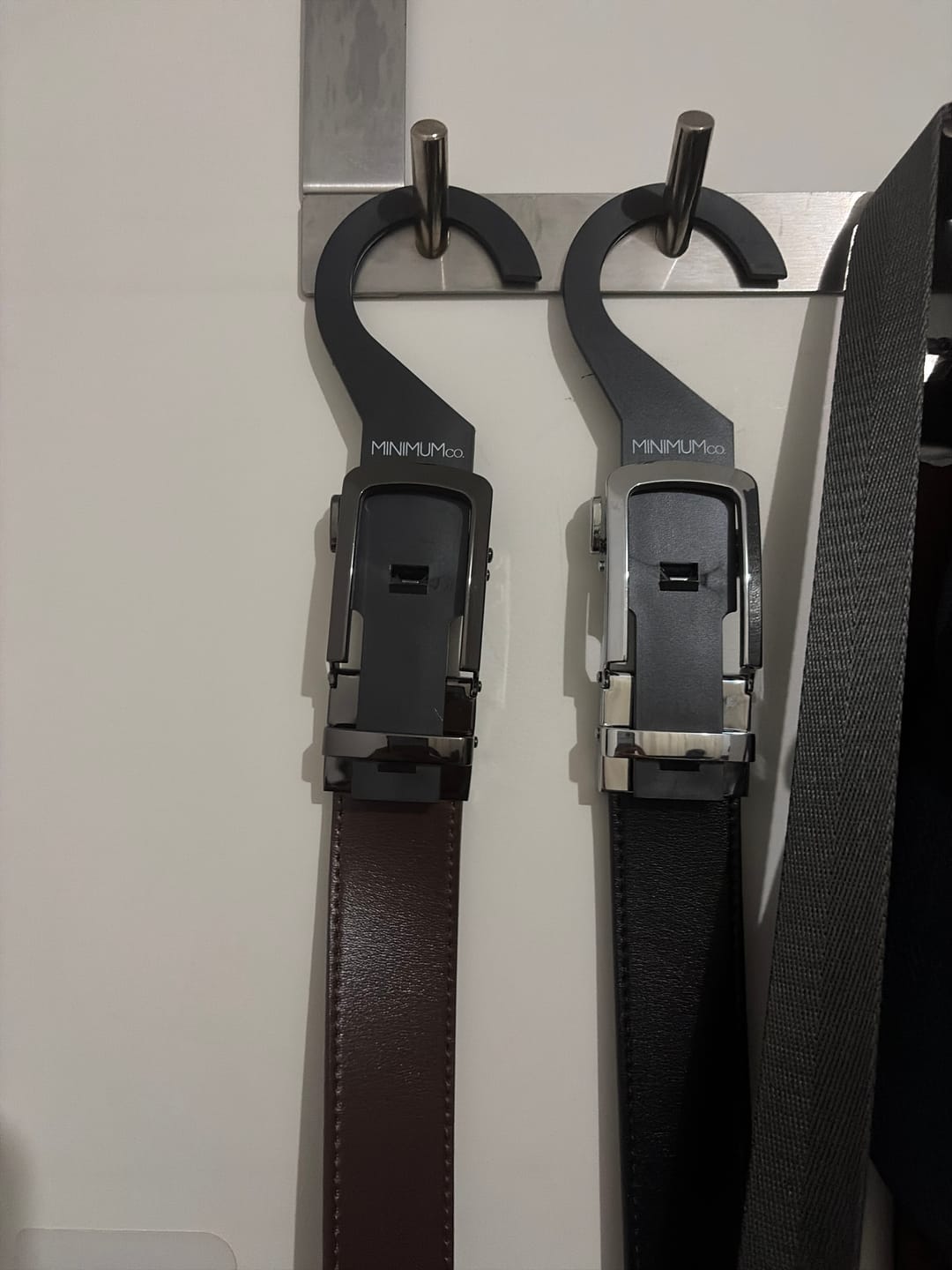 Customer photo review of Silver | Genuine Leather Belt