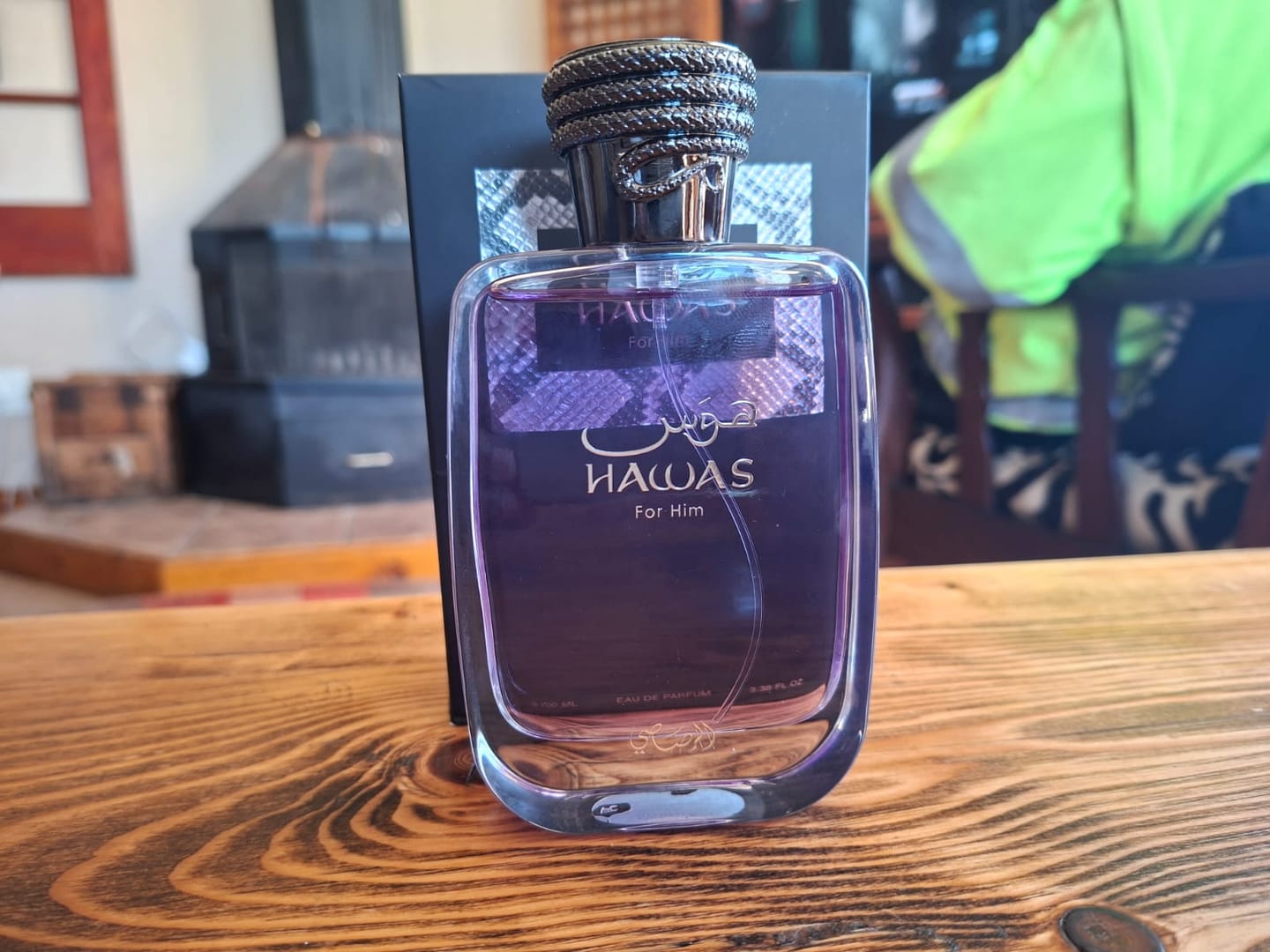 Customer photo review of Hawas for Him Rasasi EDP 100ml
