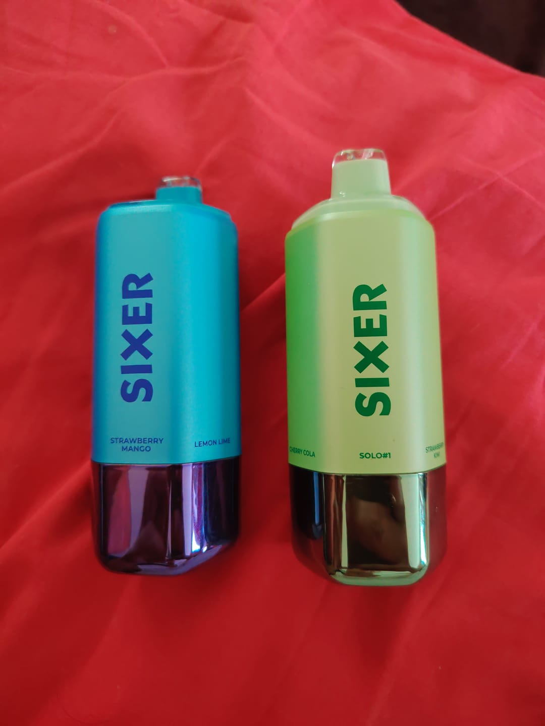 Customer photo review of VAPSOLO SIXER 180k | 6 sabores en 1