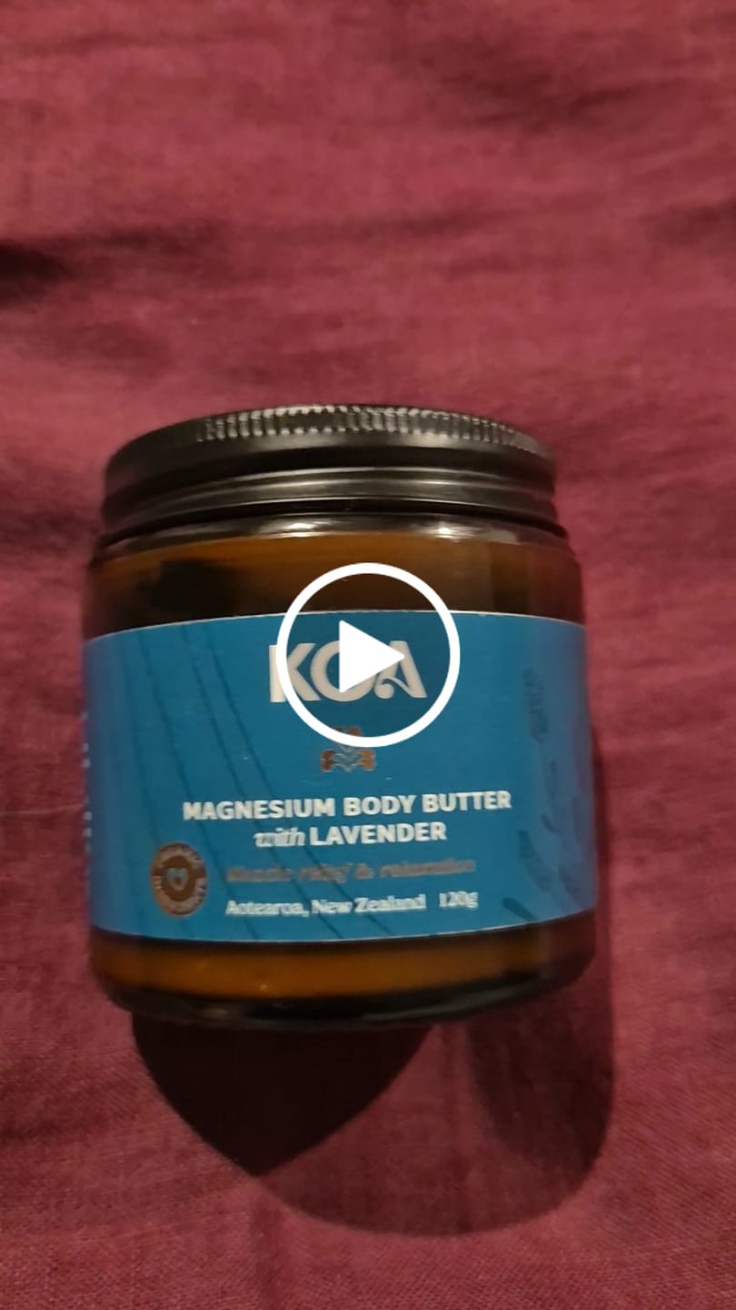 Customer video review of Magnesium Body Butter with Lavender