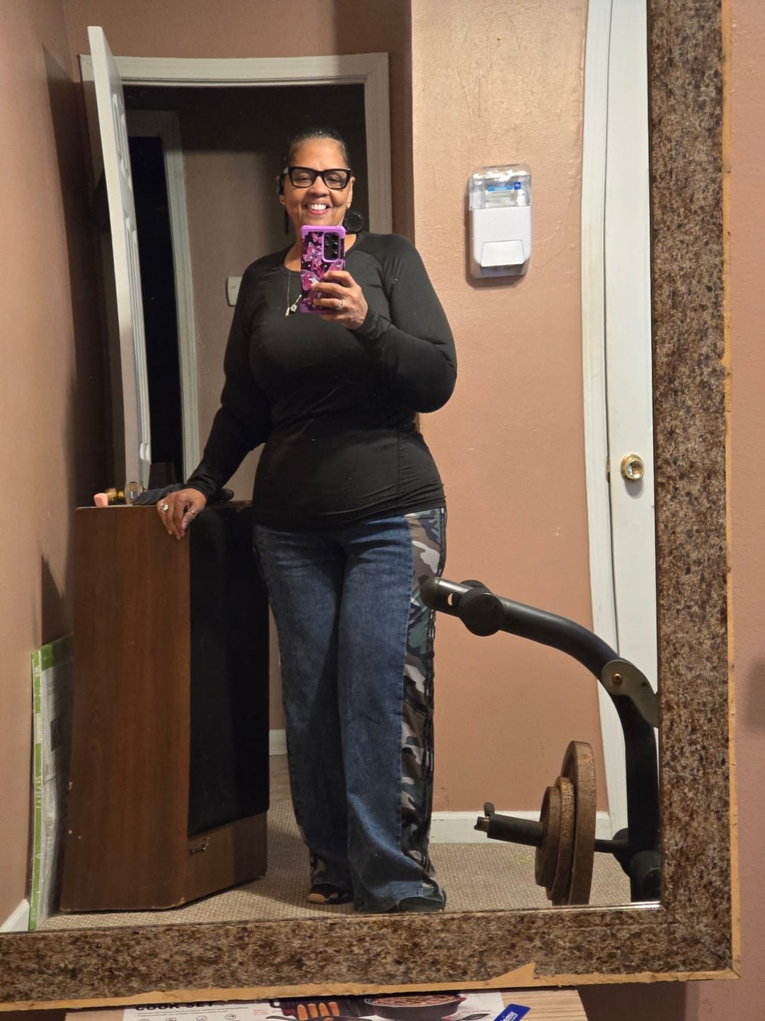 Customer photo review of Army Spice Gyrl Jeans