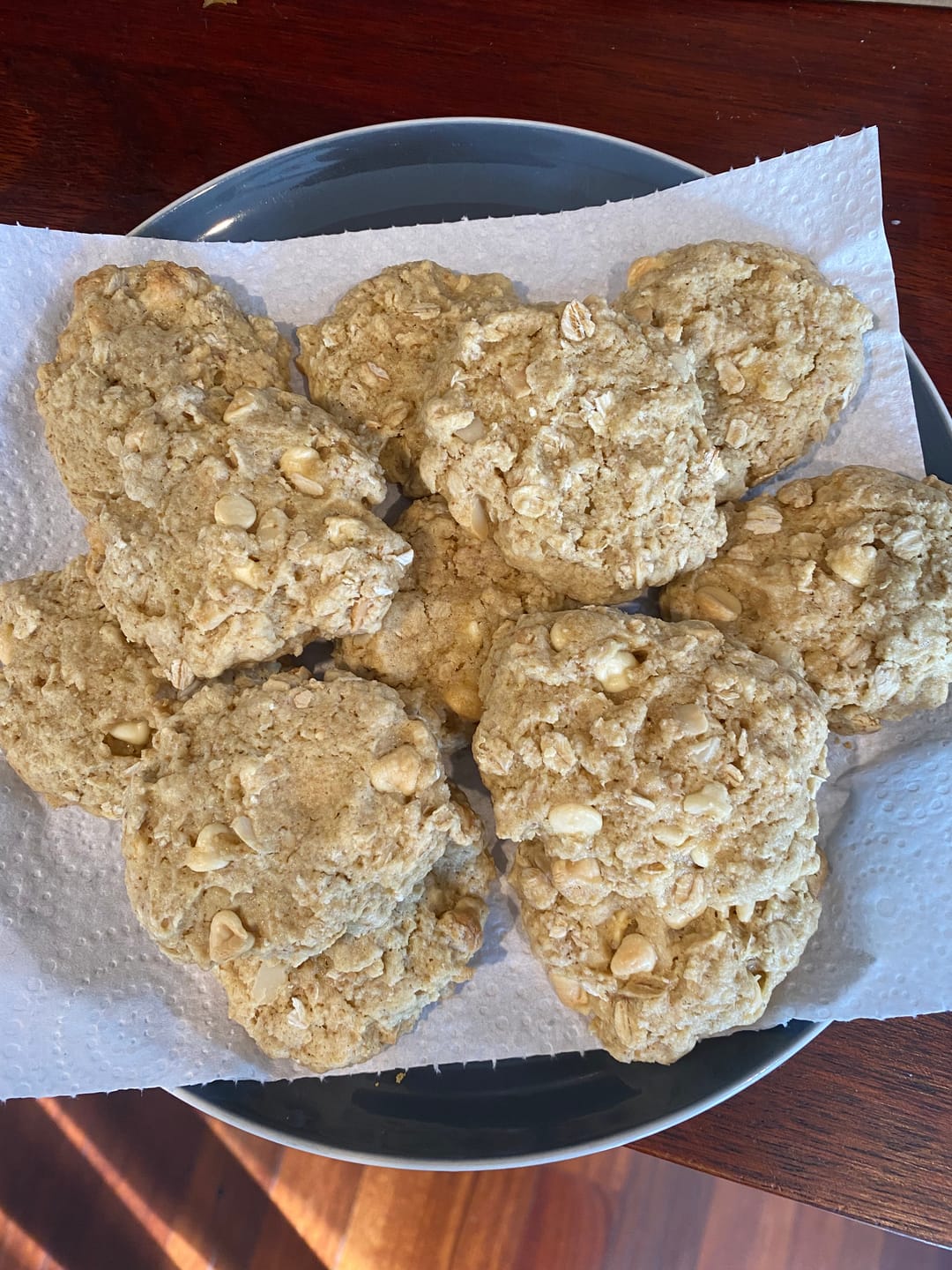 Customer photo review of White Choc & Macadamia Nut Lactation Cookie Packet Mix