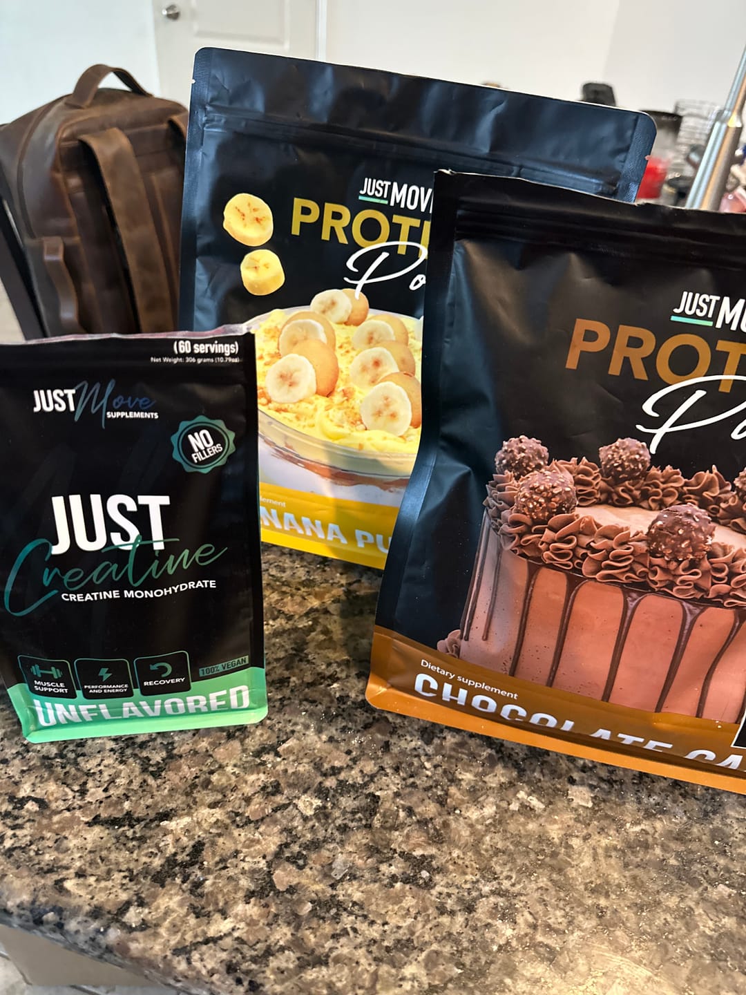 Customer photo review of Banana Pudding Protein