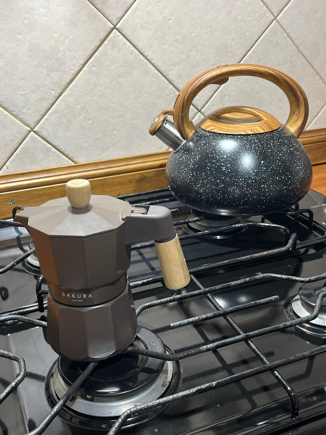 Customer photo review of Cafetera Moka Aurora