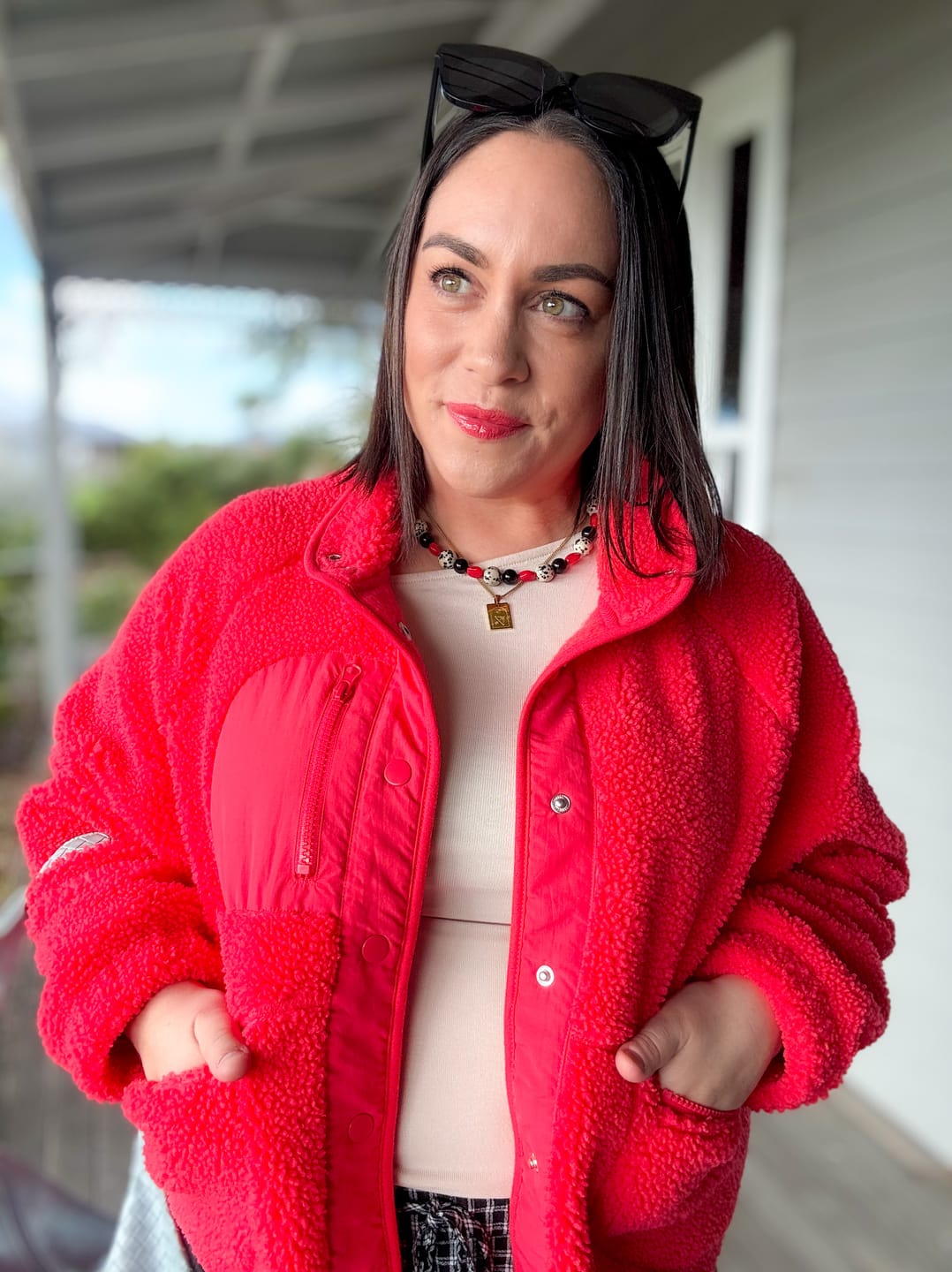 Customer photo review of Margot Base Necklace