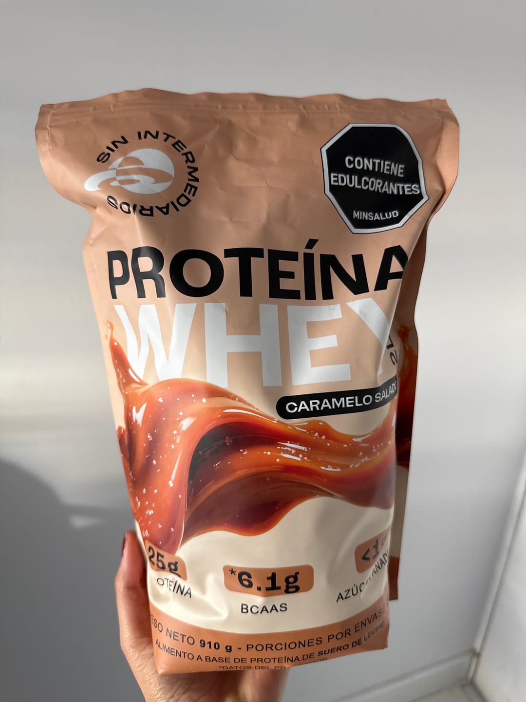 Customer photo review of Proteína Whey - Caramelo Salado