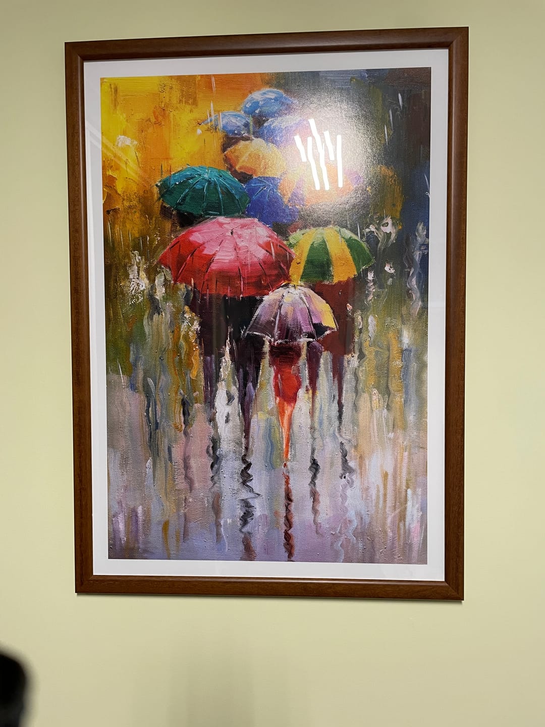 Customer photo review of Rainy Day Art Print