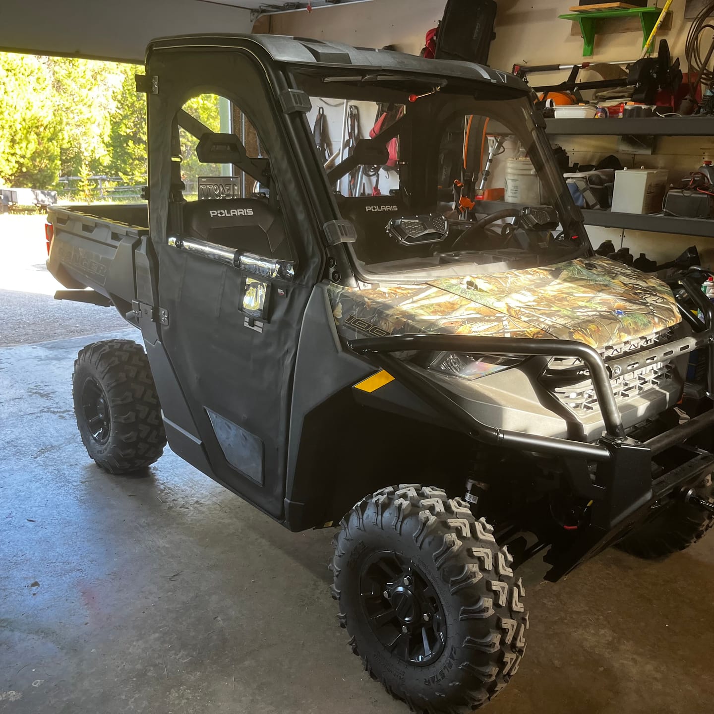 Customer photo review of Full Doors with Steel Frame for Polaris Ranger 1000/ XP 1000 2018-2026