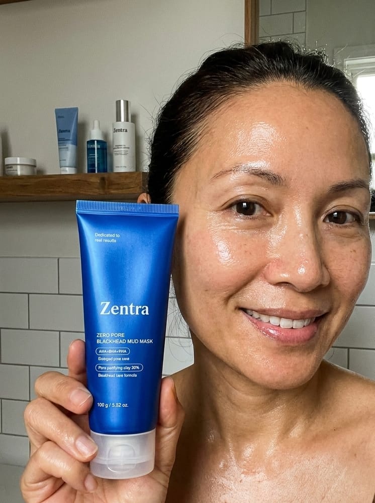 Customer photo review of mud mask