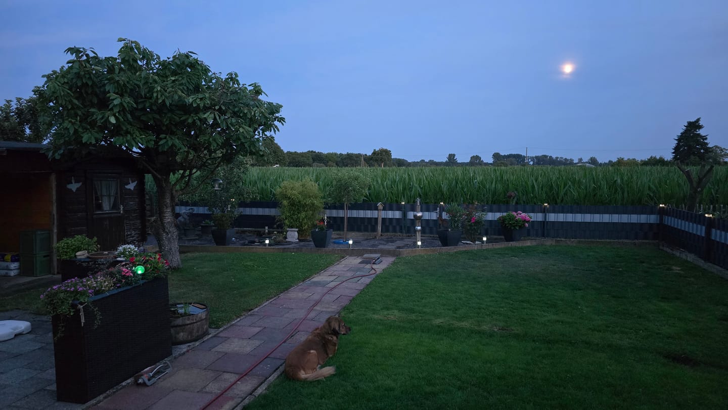 Customer photo review of 6040 Solar Zaunleuchte LED - 60X40mm